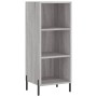 Sonoma graues Sideboard aus Holzwerkstoff, 34,5 x 32,5 x 90 cm von vidaXL, Sideboards - Ref: Foro24-828746, Preis: 51,96 €, R...
