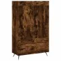 Tall sideboard engineered wood smoked oak 69.5x31x115 cm by vidaXL, Sideboards - Ref: Foro24-830297, Price: 83,02 €, Discount: %