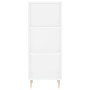 Sideboard aus weißem Holzwerkstoff 34,5x32,5x90 cm von vidaXL, Sideboards - Ref: Foro24-828716, Preis: 38,57 €, Rabatt: %