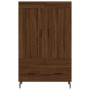 Aparador alto madera de ingeniería roble marrón 69,5x31x115 cm de vidaXL, Aparadores - Ref: Foro24-830347, Precio: 90,30 €, D...