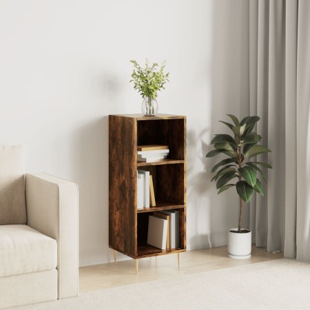 Sideboard aus Holzwerkstoff Räuchereiche 34,5x32,5x90 cm von vidaXL, Sideboards - Ref: Foro24-828721, Preis: 45,31 €, Rabatt: %
