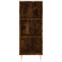Sideboard aus Holzwerkstoff Räuchereiche 34,5x32,5x90 cm von vidaXL, Sideboards - Ref: Foro24-828721, Preis: 45,31 €, Rabatt: %