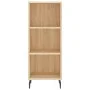 Sideboard aus Sonoma-Eichenholzwerkstoff, 34,5 x 32,5 x 90 cm von vidaXL, Sideboards - Ref: Foro24-828751, Preis: 52,71 €, Ra...
