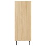 Sideboard aus Sonoma-Eichenholzwerkstoff, 34,5 x 32,5 x 90 cm von vidaXL, Sideboards - Ref: Foro24-828751, Preis: 53,36 €, Ra...