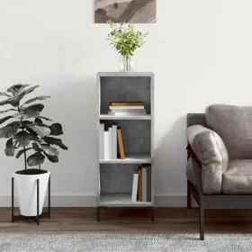 Concrete gray engineered wood sideboard 34.5x32.5x90 cm by vidaXL, Sideboards - Ref: Foro24-828736, Price: 48,56 €, Discount: %