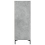 Betongraues Sideboard aus Holzwerkstoff, 34,5 x 32,5 x 90 cm von vidaXL, Sideboards - Ref: Foro24-828736, Preis: 49,14 €, Rab...