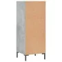 Concrete gray engineered wood sideboard 34.5x32.5x90 cm by vidaXL, Sideboards - Ref: Foro24-828736, Price: 48,56 €, Discount: %