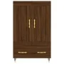 Hohes Sideboard Holzwerkstoff Eiche braun 69,5x31x115 cm von vidaXL, Sideboards - Ref: Foro24-830307, Preis: 86,10 €, Rabatt: %