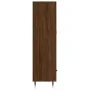 Tall engineered wood sideboard in brown oak 69.5x31x115 cm by vidaXL, Sideboards - Ref: Foro24-830307, Price: 86,14 €, Discou...