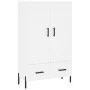 Tall white engineered wood sideboard 69.5x31x115 cm by vidaXL, Sideboards - Ref: Foro24-830332, Price: 94,07 €, Discount: %