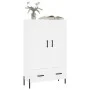 Tall white engineered wood sideboard 69.5x31x115 cm by vidaXL, Sideboards - Ref: Foro24-830332, Price: 94,07 €, Discount: %