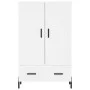 Tall white engineered wood sideboard 69.5x31x115 cm by vidaXL, Sideboards - Ref: Foro24-830332, Price: 94,07 €, Discount: %