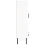 Tall white engineered wood sideboard 69.5x31x115 cm by vidaXL, Sideboards - Ref: Foro24-830332, Price: 94,07 €, Discount: %