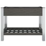 Gartenbett mit Regal WPC grau 100x50x75 cm von vidaXL, Töpfe und Pflanzgefäße - Ref: Foro24-362569, Preis: 156,96 €, Rabatt: %