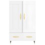 High glossy white engineered wood sideboard 69.5x31x115 cm by vidaXL, Sideboards - Ref: Foro24-830302, Price: 91,22 €, Discou...