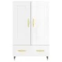 High glossy white engineered wood sideboard 69.5x31x115 cm by vidaXL, Sideboards - Ref: Foro24-830302, Price: 90,77 €, Discou...