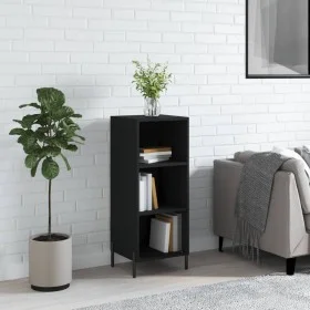 Schwarzes Sideboard aus Holzwerkstoff, 34,5 x 32,5 x 90 cm von vidaXL, Sideboards - Ref: Foro24-828741, Preis: 51,34 €, Rabat...