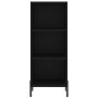 Schwarzes Sideboard aus Holzwerkstoff, 34,5 x 32,5 x 90 cm von vidaXL, Sideboards - Ref: Foro24-828741, Preis: 52,26 €, Rabat...