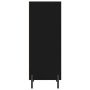 Aparador de madera de ingeniería negro 34,5x32,5x90 cm de vidaXL, Aparadores - Ref: Foro24-828741, Precio: 52,19 €