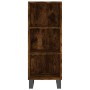 Sideboard aus Holzwerkstoff Räuchereiche 34,5x32,5x90 cm von vidaXL, Sideboards - Ref: Foro24-828761, Preis: 50,47 €, Rabatt: %