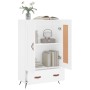 Hohes Sideboard aus weißem Holzwerkstoff, 69,5 x 31 x 115 cm von vidaXL, Sideboards - Ref: Foro24-830292, Preis: 83,43 €, Rab...