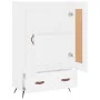 Hohes Sideboard aus weißem Holzwerkstoff, 69,5 x 31 x 115 cm von vidaXL, Sideboards - Ref: Foro24-830292, Preis: 82,69 €, Rab...