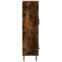 Aparador alto madera de ingeniería roble ahumado 69,5x31x115 cm de vidaXL, Aparadores - Ref: Foro24-830337, Precio: 93,53 €, ...