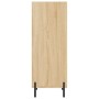Aparador de madera de ingeniería roble Sonoma 34,5x32,5x90 cm de vidaXL, Aparadores - Ref: Foro24-828743, Precio: 50,60 €
