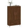Tall sideboard engineered wood brown oak 69.5x31x115 cm by vidaXL, Sideboards - Ref: Foro24-830299, Price: 84,97 €, Discount: %