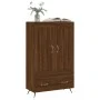 Tall sideboard engineered wood brown oak 69.5x31x115 cm by vidaXL, Sideboards - Ref: Foro24-830299, Price: 83,93 €, Discount: %