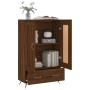 Tall sideboard engineered wood brown oak 69.5x31x115 cm by vidaXL, Sideboards - Ref: Foro24-830299, Price: 84,97 €, Discount: %