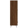 Tall sideboard engineered wood brown oak 69.5x31x115 cm by vidaXL, Sideboards - Ref: Foro24-830299, Price: 84,97 €, Discount: %