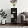 Black engineered wood sideboard 34.5x32.5x90 cm by vidaXL, Sideboards - Ref: Foro24-828733, Price: 50,03 €, Discount: %