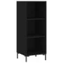 Black engineered wood sideboard 34.5x32.5x90 cm by vidaXL, Sideboards - Ref: Foro24-828733, Price: 50,03 €, Discount: %
