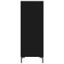 Aparador de madera de ingeniería negro 34,5x32,5x90 cm de vidaXL, Aparadores - Ref: Foro24-828733, Precio: 50,63 €, Descuento: %