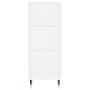 Weißes Sideboard aus Holzwerkstoff, 34,5 x 32,5 x 90 cm von vidaXL, Sideboards - Ref: Foro24-828708, Preis: 38,57 €, Rabatt: %