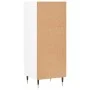 Aparador de madera de ingeniería blanco 34,5x32,5x90 cm de vidaXL, Aparadores - Ref: Foro24-828708, Precio: 38,15 €, Descuent...