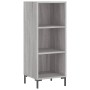 Sonoma gray engineered wood sideboard 34.5x32.5x90 cm by vidaXL, Sideboards - Ref: Foro24-828738, Price: 50,47 €, Discount: %