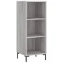 Sonoma gray engineered wood sideboard 34.5x32.5x90 cm by vidaXL, Sideboards - Ref: Foro24-828738, Price: 49,83 €, Discount: %