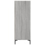Sonoma gray engineered wood sideboard 34.5x32.5x90 cm by vidaXL, Sideboards - Ref: Foro24-828738, Price: 50,47 €, Discount: %