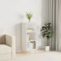 Glossy white engineered wood sideboard 34.5x32.5x90 cm by vidaXL, Sideboards - Ref: Foro24-828718, Price: 48,73 €, Discount: %