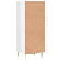 Glossy white engineered wood sideboard 34.5x32.5x90 cm by vidaXL, Sideboards - Ref: Foro24-828718, Price: 49,32 €, Discount: %