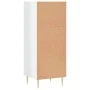Glossy white engineered wood sideboard 34.5x32.5x90 cm by vidaXL, Sideboards - Ref: Foro24-828718, Price: 48,73 €, Discount: %
