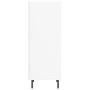 Aparador de madera de ingeniería blanco 34,5x32,5x90 cm de vidaXL, Aparadores - Ref: Foro24-828748, Precio: 39,75 €