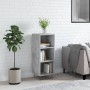 Engineered wood sideboard in gray concrete 34.5x32.5x90 cm by vidaXL, Sideboards - Ref: Foro24-828728, Price: 44,84 €, Discou...