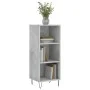 Engineered wood sideboard in gray concrete 34.5x32.5x90 cm by vidaXL, Sideboards - Ref: Foro24-828728, Price: 44,29 €, Discou...