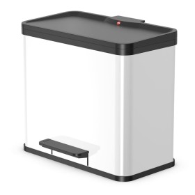 Hailo Cubo con pedal Oko Duo Plus tamaño L 17+9 l blanco