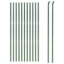 Cerca de alambre de acero galvanizado verde 2x25 m