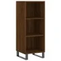 Aparador de madera de ingeniería marrón roble 34,5x32,5x90 cm de vidaXL, Aparadores - Ref: Foro24-828763, Precio: 51,47 €, De...