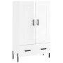 High glossy white engineered wood sideboard 69.5x31x115 cm by vidaXL, Sideboards - Ref: Foro24-830334, Price: 101,60 €, Disco...